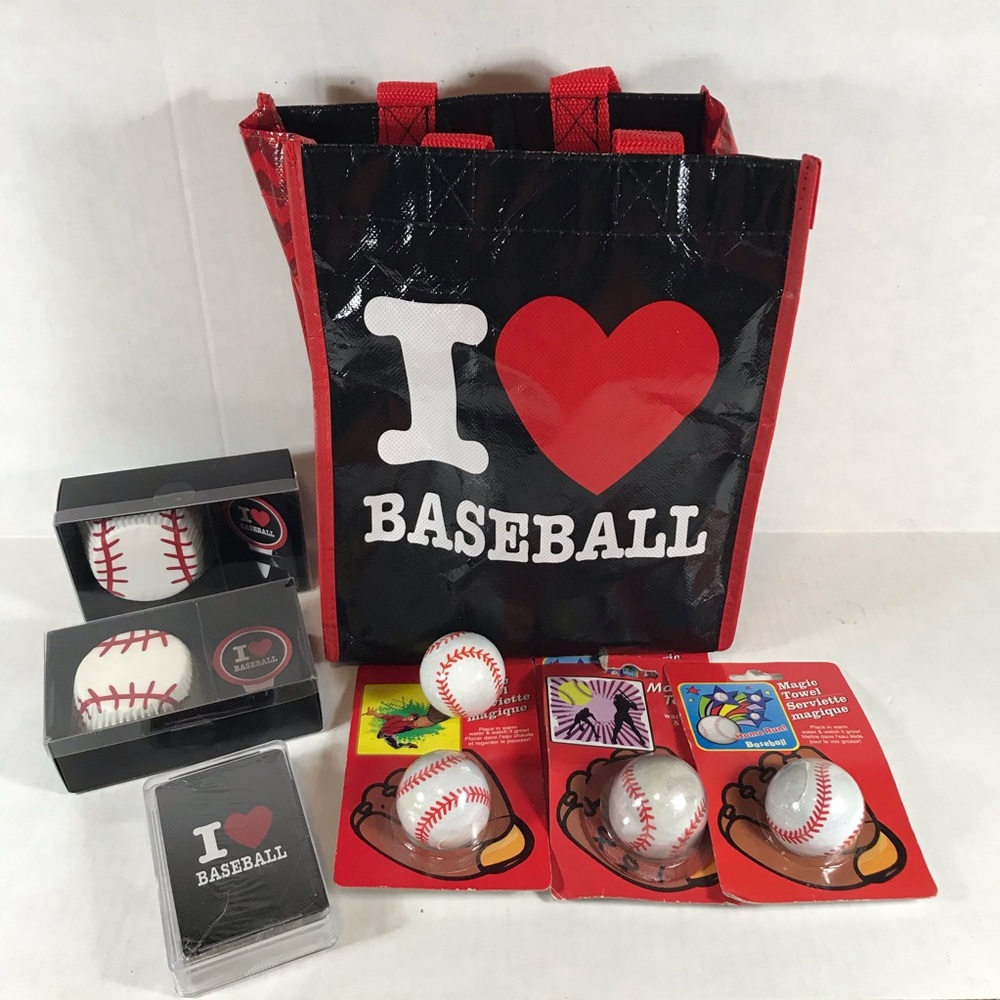 I Love Baseball Baking Cups Picks Cupcake Party